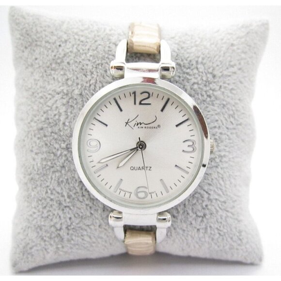 Women's Kim Rogers Quartz Analog 33mm Dial Causal Round Watch (E48) 16064 - Picture 1 of 12